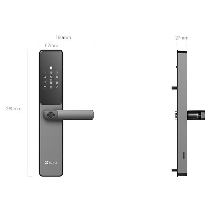 قفل باب ذكي DL05 Smart Door Lock DL05 قفل باب ذكي DL05 Smart Door Lock DL05